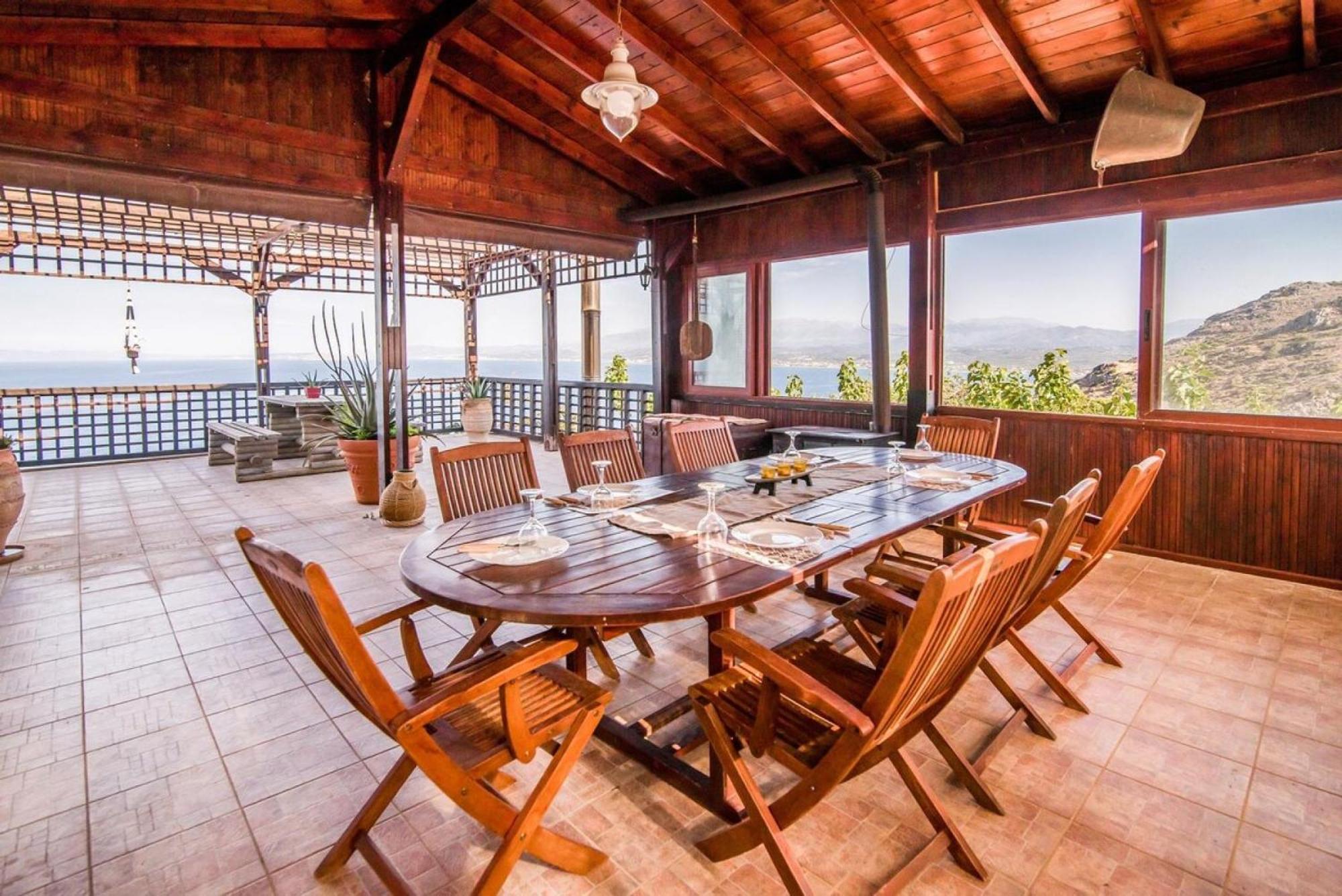 Villa Akrolithos With Private Pool Chania  Exterior photo